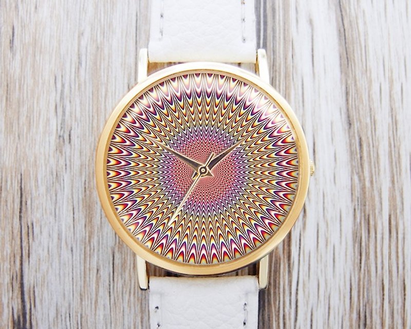 Zoom illusion-ladies' watches/men's watches/unisex watches/accessories【Special U Design】 - นาฬิกาผู้หญิง - โลหะ หลากหลายสี