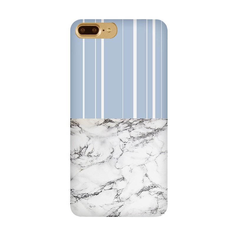 Marble White Sand Marble Phone Case - Phone Cases - Other Materials Blue