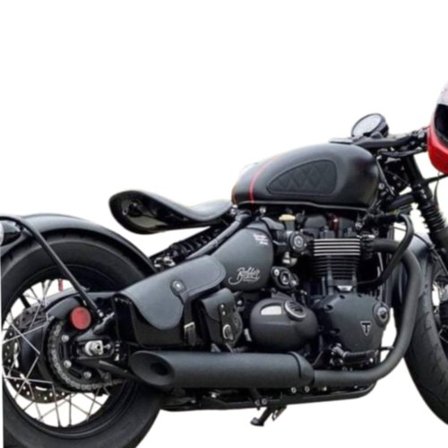 Motorcycle Bag Triumph Bobber,Speed Master Saddlebag Real Leather High Quality