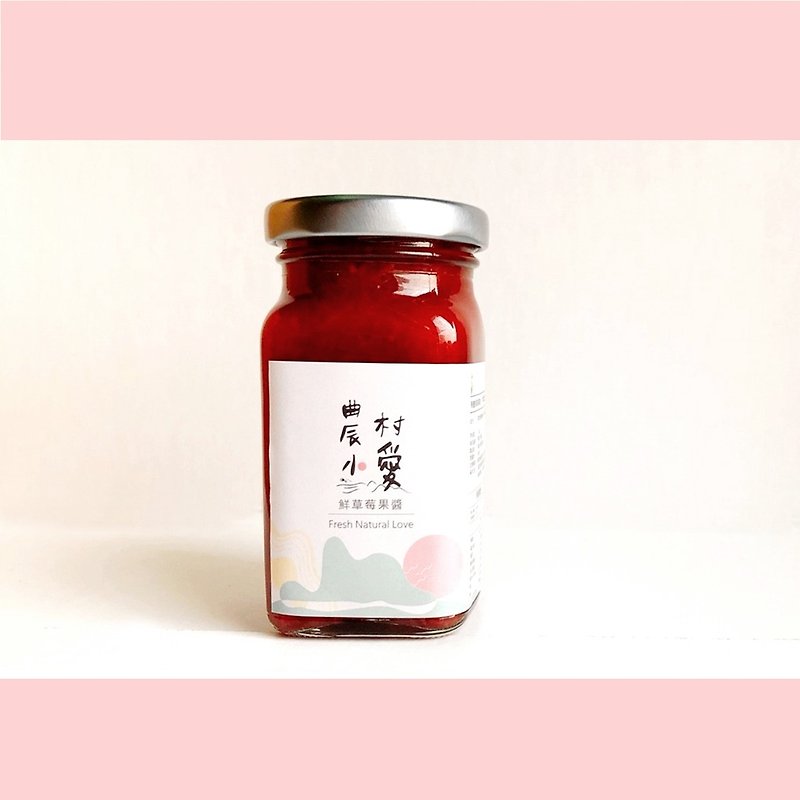 Organic strawberry jam - Jams & Spreads - Glass 
