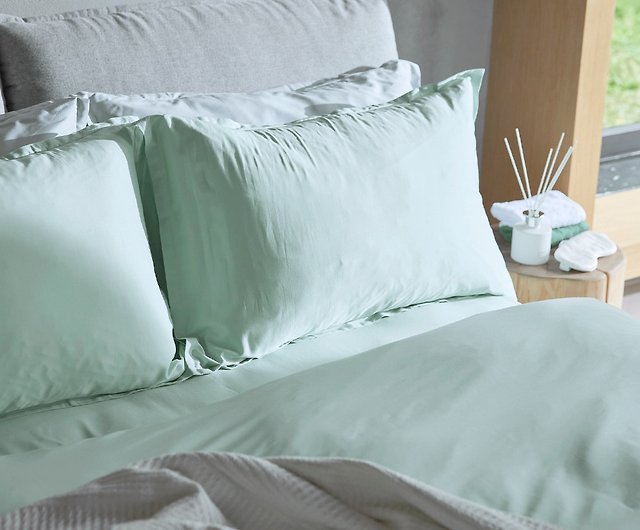 Australia Canningvale Alesia Bamboo, Mint Green Double Duvet Cover