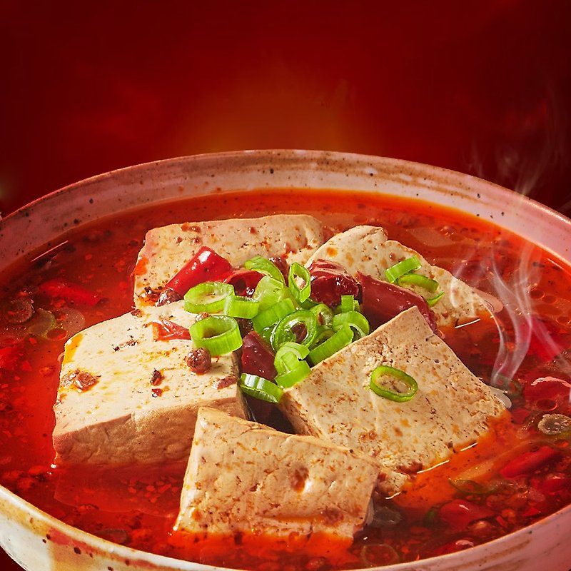 [Ma Spicy] Spicy Tofu 450g (Solid 190g) X6 - อื่นๆ - วัสดุอื่นๆ สีแดง