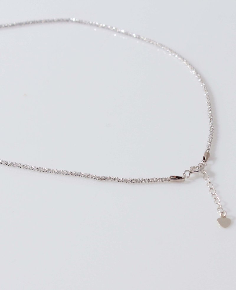 margarica necklace (925silver) - สร้อยคอ - เครื่องประดับ สีเงิน