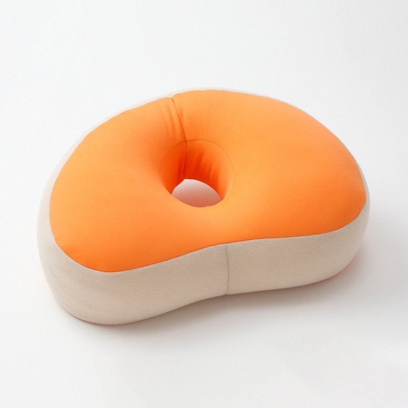 Japan’s King Nap Pillow – Honey Orange - Pillows & Cushions - Other Man-Made Fibers Orange