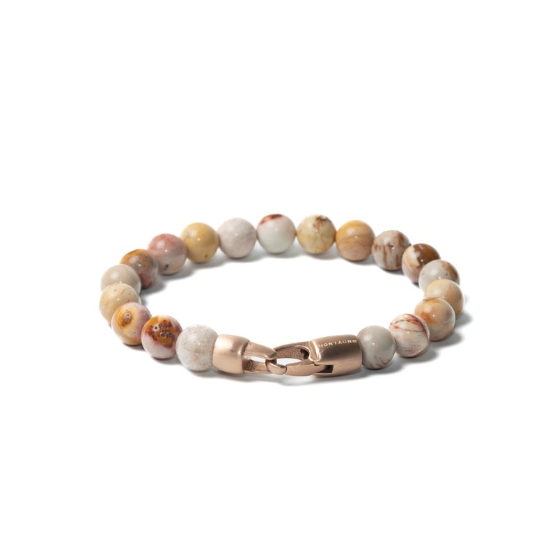 【Montagne】CLASP | 非洲瑪瑙手鍊 - 手鍊/手環 - 水晶 