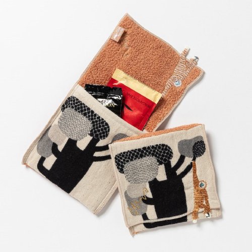 アースツリーフェアトレード-MiW森田イラストレーター-刺繡ハンカチ