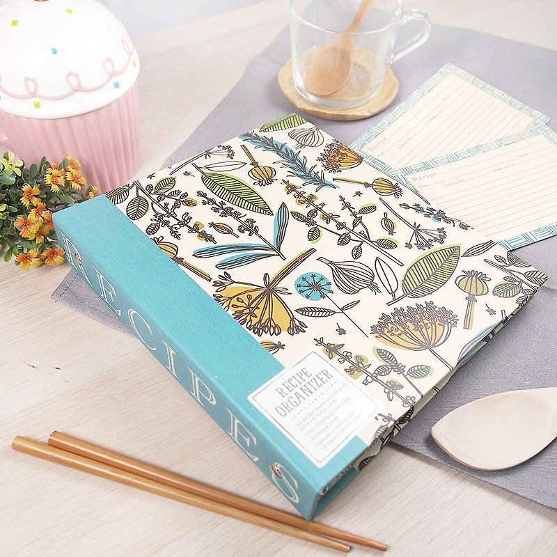 Recipe loose-leaf notebook-vanilla [Hallmark-gift] - สมุดบันทึก/สมุดปฏิทิน - กระดาษ หลากหลายสี