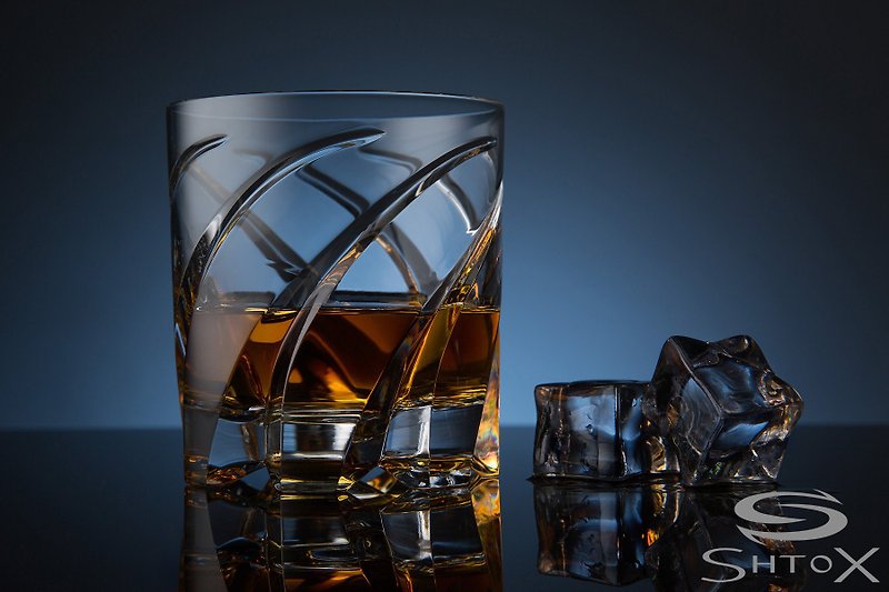 【品味時尚】SHTOX 威士忌炫轉水晶杯 NO.16 - 酒杯/酒器 - 水晶 