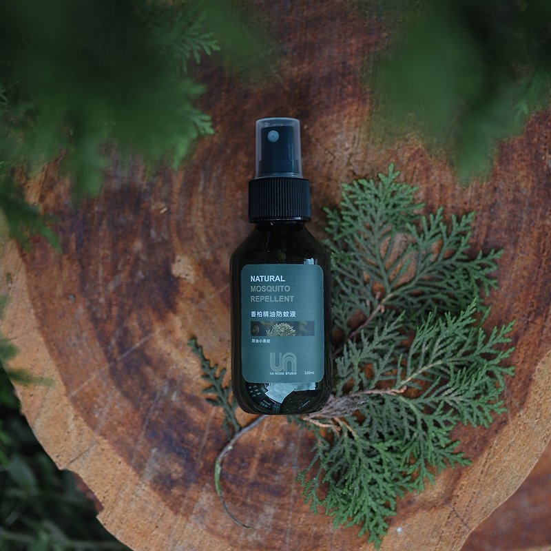 【Wood Research Institute】Cedar essential oil mosquito repellent-100mL - ผลิตภัณฑ์กันยุง - วัสดุอื่นๆ สีเขียว