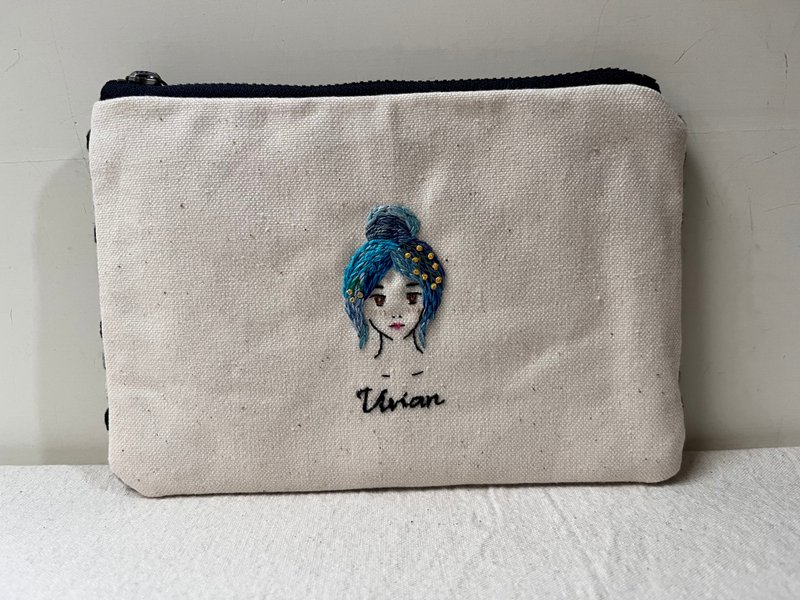 女子好朋友-Vivian-護照包 - 散紙包 - 棉．麻 