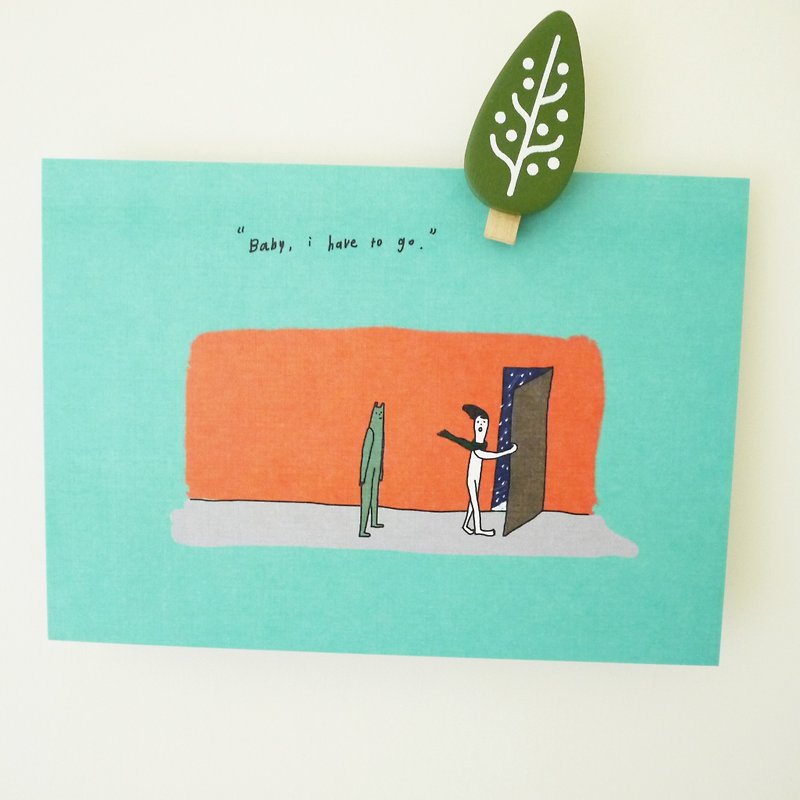 Stay with me | Postcard - Cards & Postcards - Paper Green