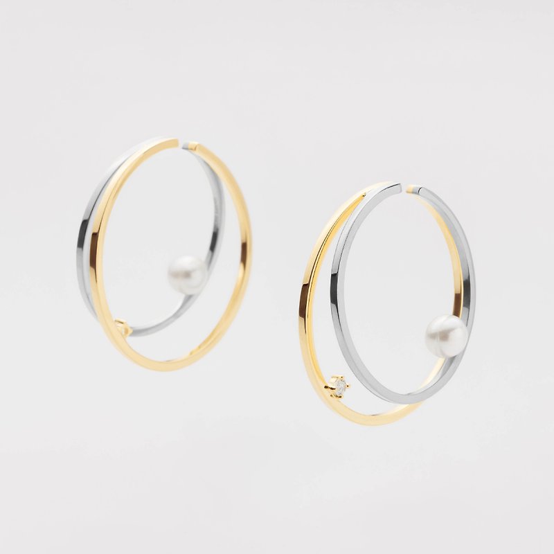 Aurora ear cuffs - Earrings & Clip-ons - Copper & Brass Gold