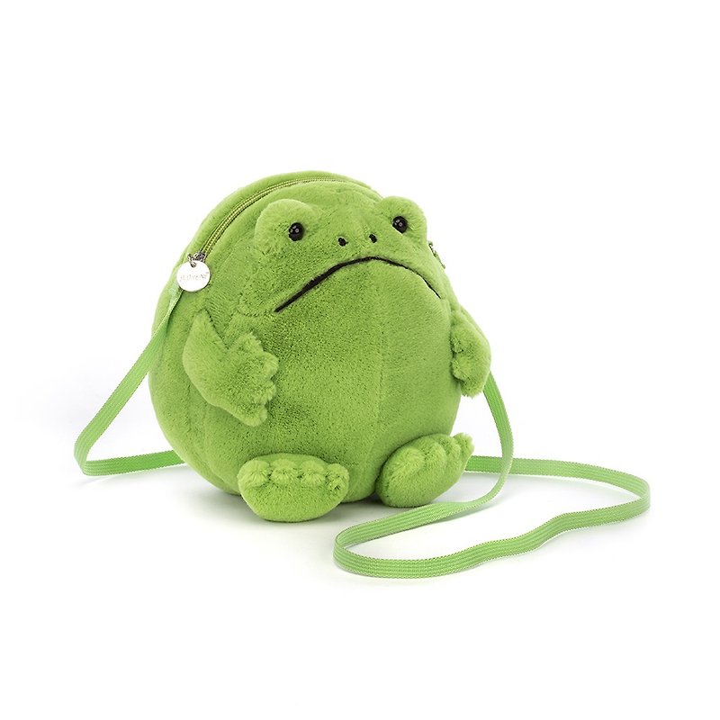 斜背包 - Ricky Rain Frog 大眼蛙/ 哭哭蛙 - 側背包/斜孭袋 - 聚酯纖維 綠色