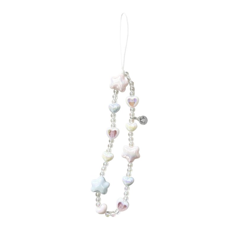 The Starry Land mobile phone beaded charm - Phone Accessories - Other Materials 