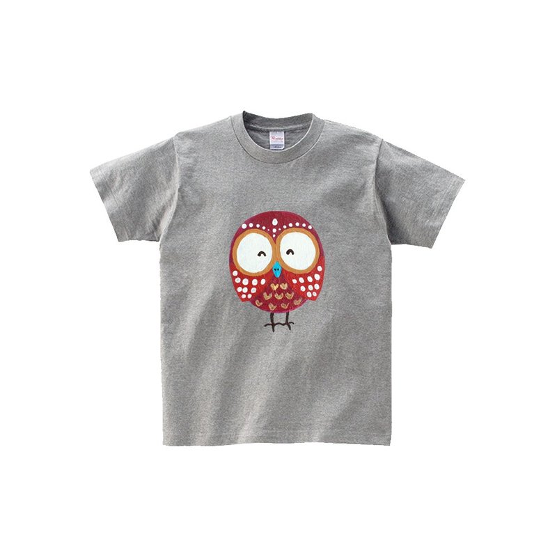 kami cotton unisex T-shirt | little owl - เสื้อฮู้ด - ผ้าฝ้าย/ผ้าลินิน หลากหลายสี