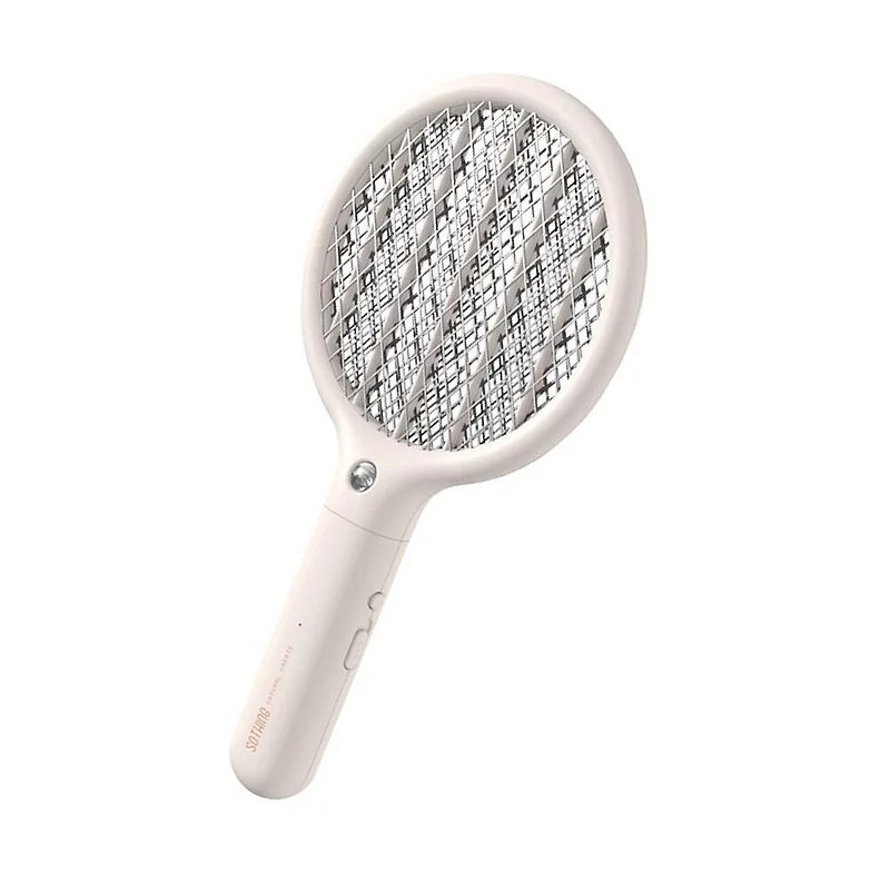 Sothing Portable Electric Mosquito Swatter Mini│Micro USB Charging│White - Insect Repellent - Other Materials 
