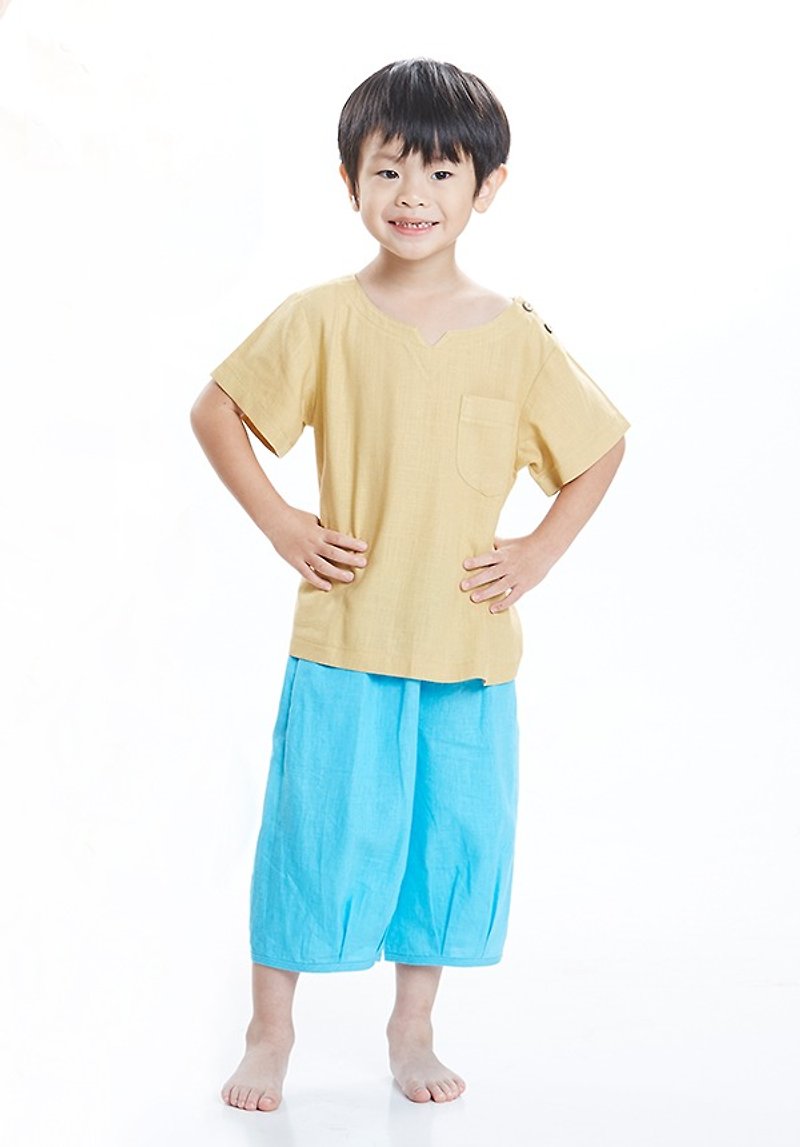 O0251 neutral breathable pants - Sky Blue - Other - Paper Blue