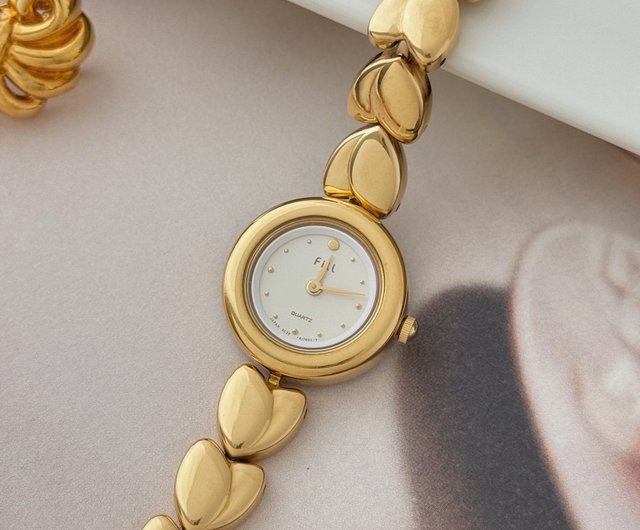 ヴィンテージ シチズン フィル ゴールドトーン ブレスレット ウォッチ