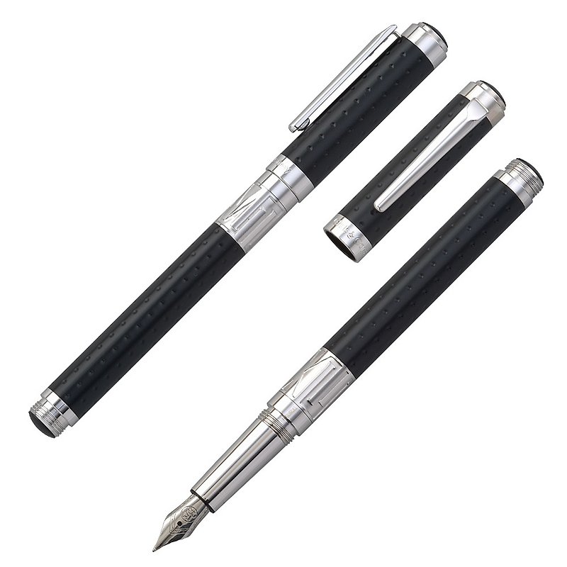【Chris & Carey】 Toki Series / Little Black Pen TKFP-04 - ปากกาหมึกซึม - โลหะ 