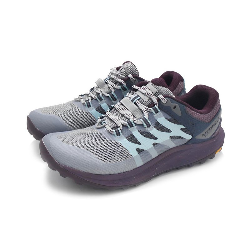 MERRELL ANTORA 3 GORE-TEX waterproof lightweight cross-country hiking shoes for women - fog gray purple - Women's Running Shoes - Other Materials 