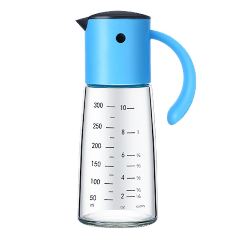 diseno Oil & Vinegar Dispenser 300ML - Blue - Cookware - Glass Blue