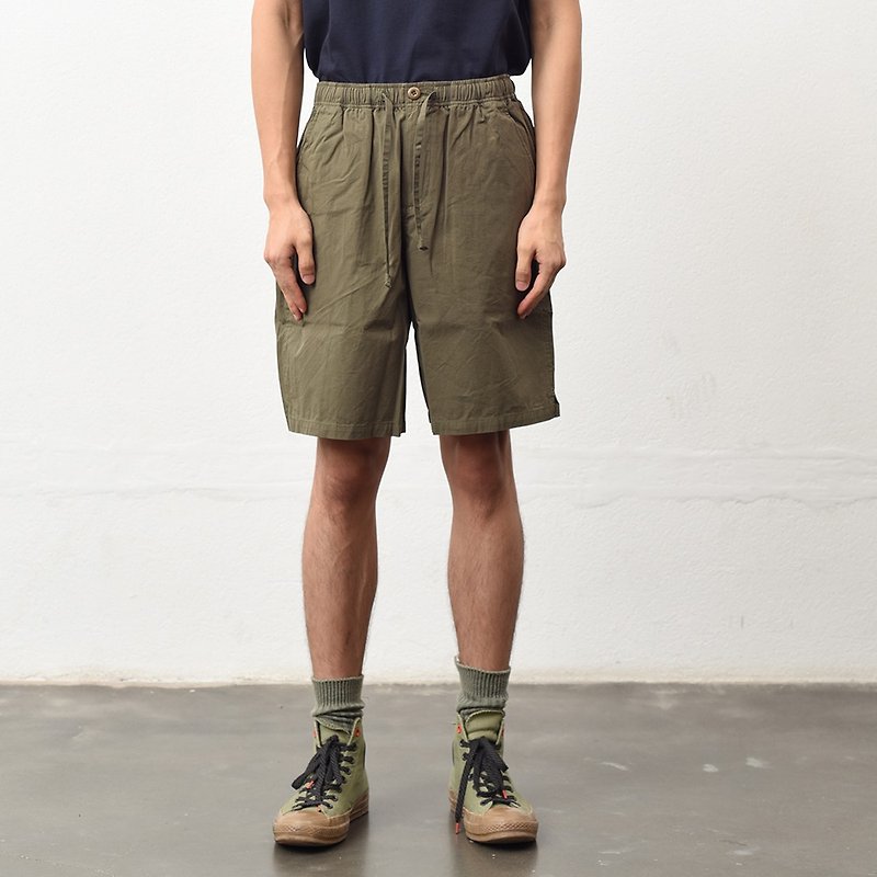 chichaqu | Shorts with drawstring waist /for summer/ - กางเกงขายาว - ผ้าฝ้าย/ผ้าลินิน 