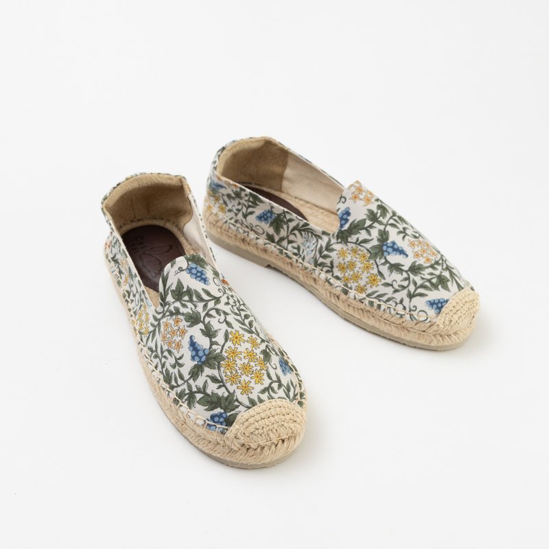 ONESOHE Espadrilles Classic - รองเท้าลำลองผู้หญิง - ผ้าฝ้าย/ผ้าลินิน สีแดง