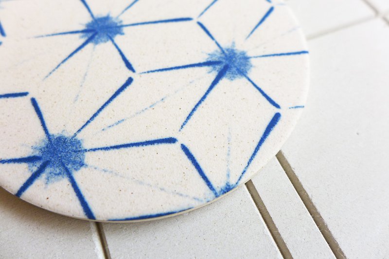 [Taifengtang, Japan] Surprise Instant Dry Coaster-Starlight Diatomaceous Diatomaceous Earth instantly absorbs water, drops of water, and inhibits bacteria as a gift - Coasters - Other Materials 