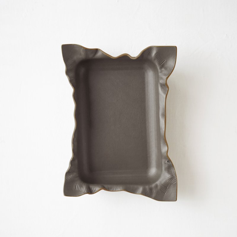 荷葉托盤 －  Ruffles tray - 皮夾/長短夾/錢包 - 真皮 