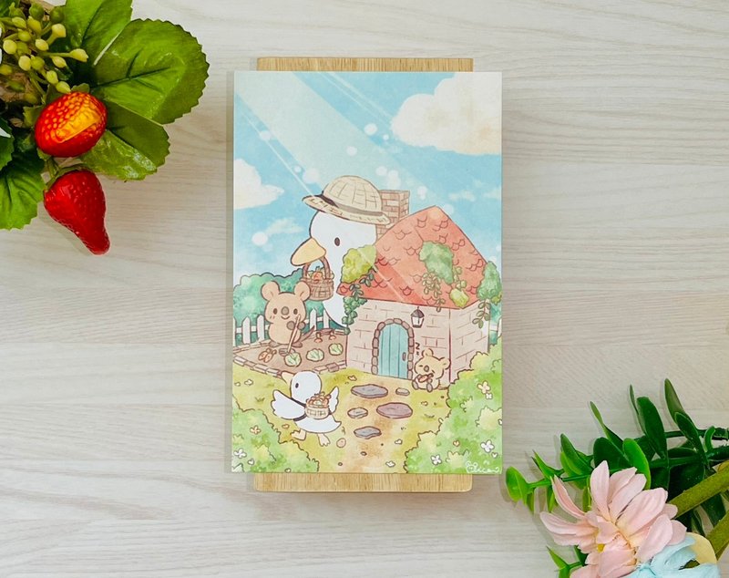 Kuoka Life Harvest Day Postcard - การ์ด/โปสการ์ด - กระดาษ 