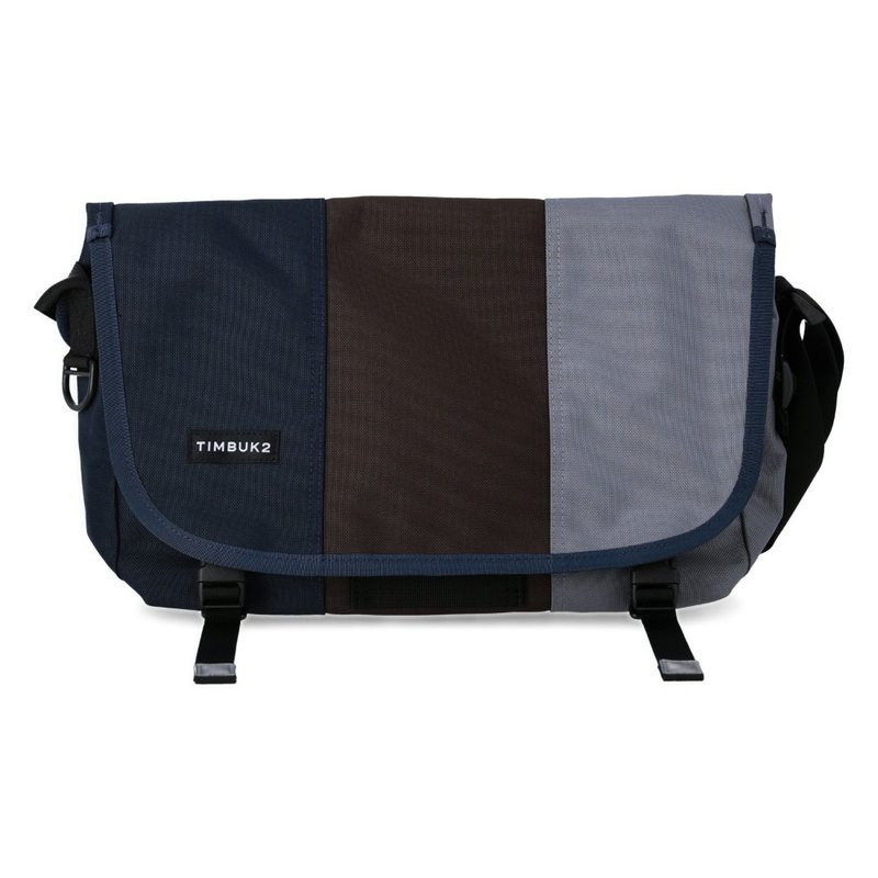 TIMBUK2 CLASSIC MESSENGER ECO Classic Messenger Bag S/Blue Bird/Blue Brown Gray Color Matching - กระเป๋าแมสเซนเจอร์ - เส้นใยสังเคราะห์ สีน้ำเงิน