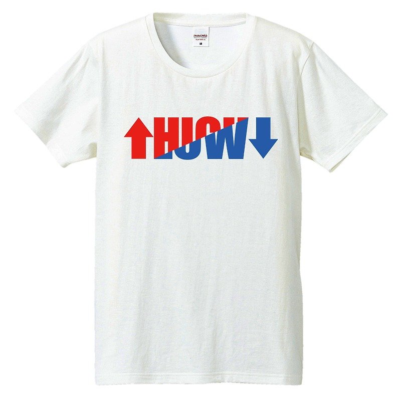 Tシャツ / H&L - 男 T 恤 - 棉．麻 白色