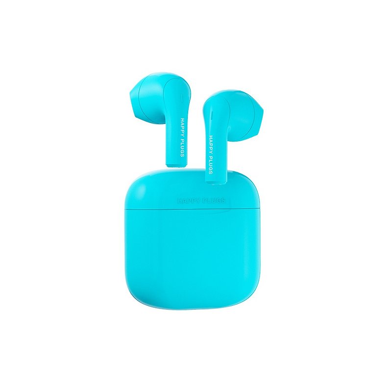 Happy Plugs Joy True Wireless Bluetooth Headphones-Turkey Blue【New Arrival】 - Headphones & Earbuds - Other Metals Blue