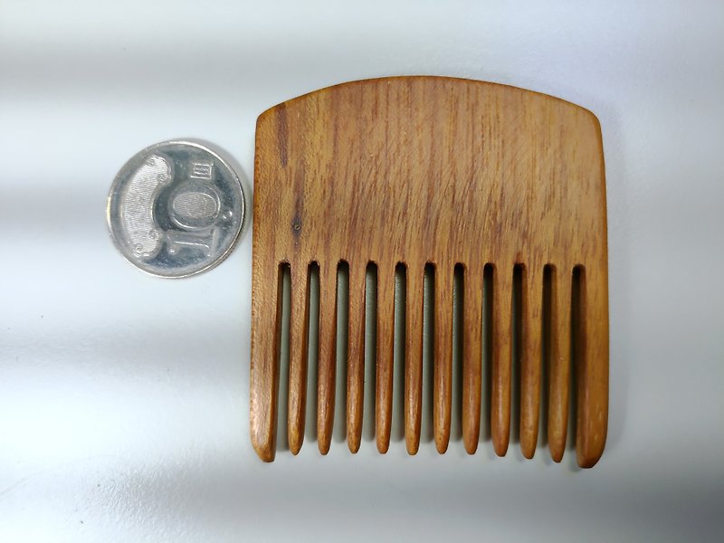 ~Taiwan Teak Hand Comb ~ Square Small Wood Comb (H) - อื่นๆ - ไม้ 
