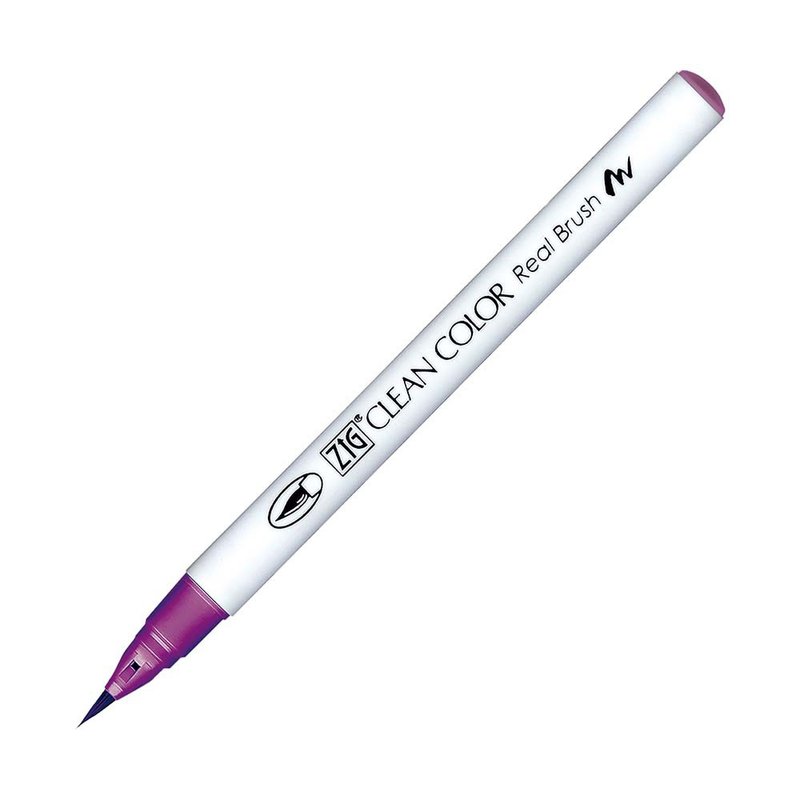 【Kuretake 日本吳竹】ZIG 彩繪毛筆 Deep Red Grape - 其他書寫用具 - 其他材質 