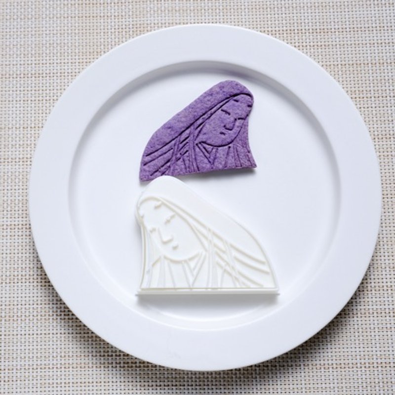 Murasaki Shikibu (cookie cutter/cookie mold) - เครื่องครัว - ไม้ 