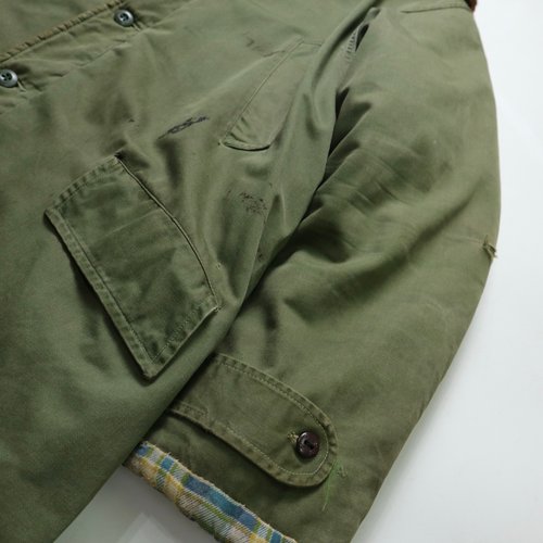 アメリカ軍航空隊WW2ヴィンテージOGパーカーB9タロンフード M 500x0.jpg