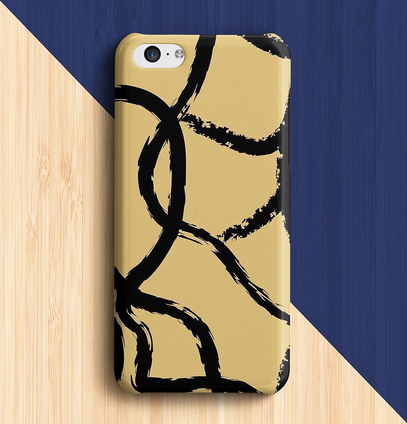 Mustard Phone case - เคส/ซองมือถือ - พลาสติก สีเหลือง