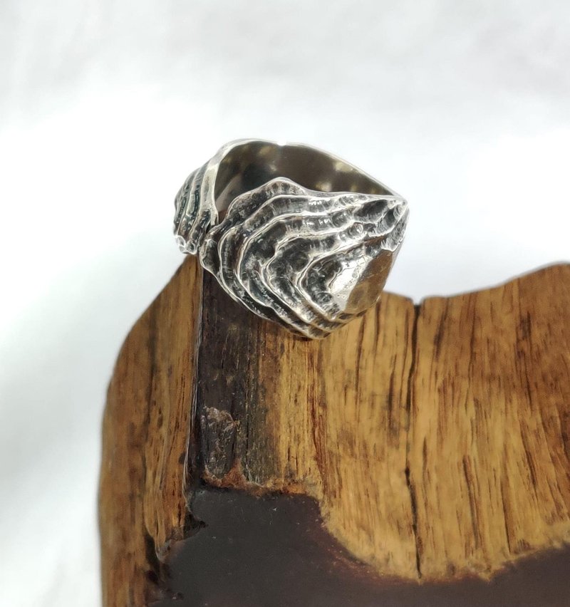 Tea Garden Bold Silver Ring - General Rings - Silver Silver