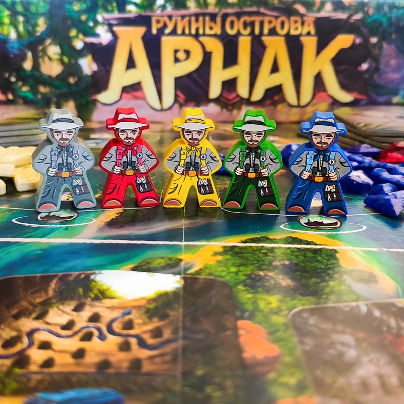 Sticker Pack compatible with Lost Ruins of Arnak board game - Other - Paper 