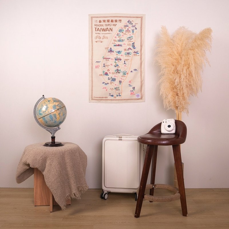 懷舊布旗 Retro Tapestry - 環島旅行　畢業禮物推薦 - 海報/掛畫/掛布 - 聚酯纖維 卡其色