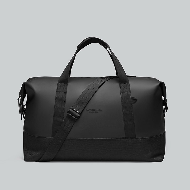 Gaston Luga Dash Duffel Casual Duffel Bag-Classic Black [Ready Stock] - Luggage & Luggage Covers - Other Materials 