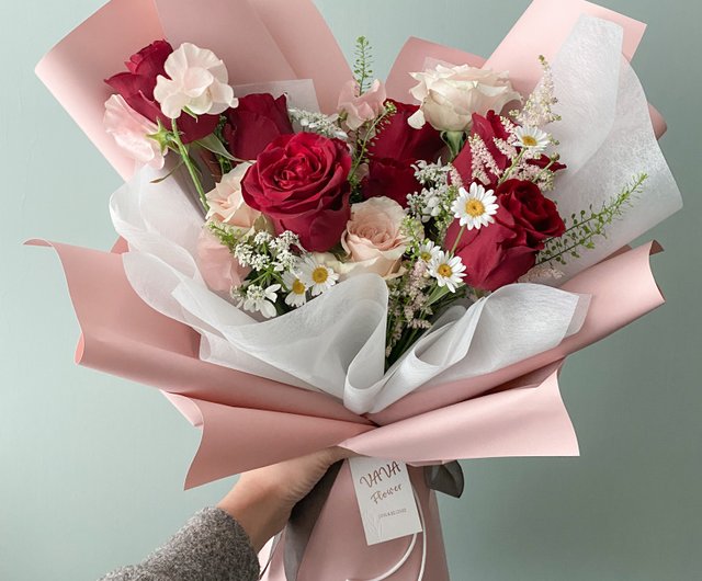 ルミナスバルーン ローズブーケ フラワー 花束 造花 バラ バレンタインデー ルミナスバルーン ローズブーケ フラワー 花束 造花 バラ