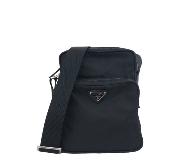 日本直送 名牌中古包 】PRADA プラダ トライアングルロゴ