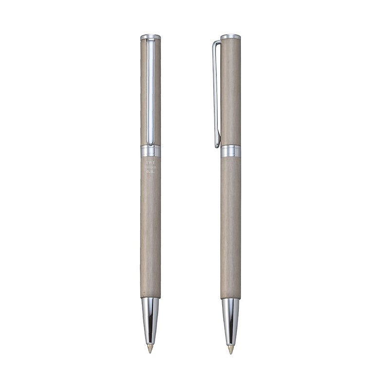[IWI]キャンディーバービジネスシリーズボールペン - ステンレス鋼+ブライトクロームIWI-9S522BP-KC - 油性・ゲルインクボールペン - 金属 