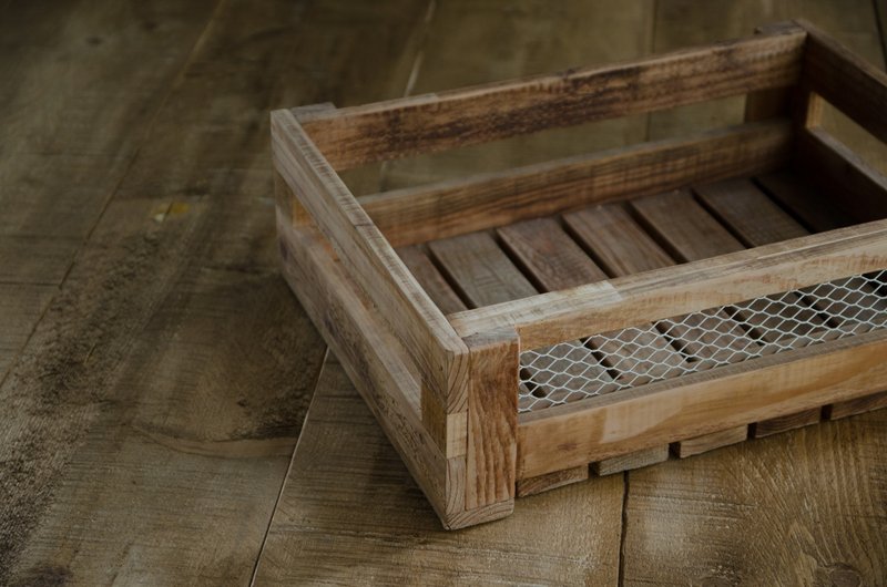 小橫網美 質樸自然感 木箱 - 露營用品 - 木頭 