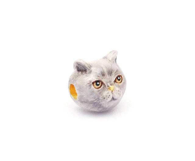 ブリティッシュショートヘアの猫の魅力 ショップ Maryloujewelry ブレスレット Pinkoi