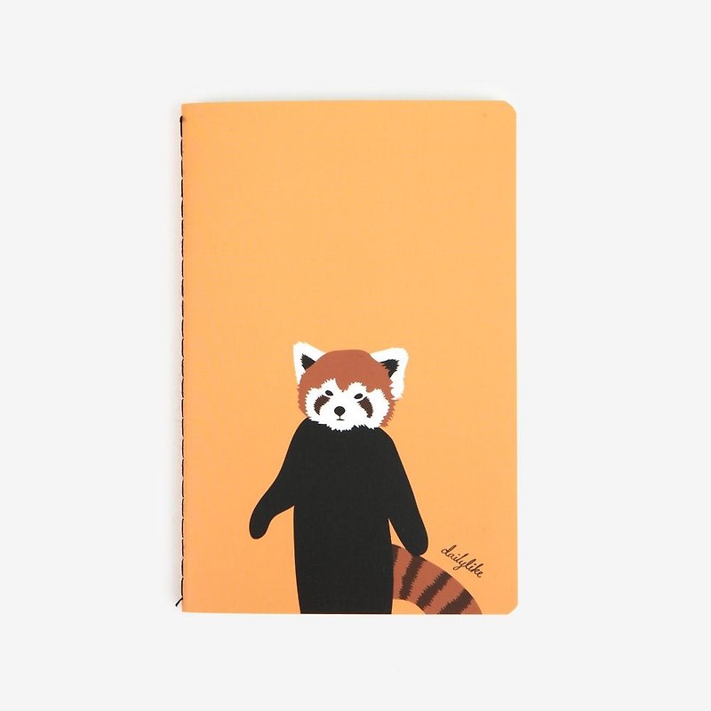 紙 筆記本/手帳 卡其色 - Dailylike 隨手記事空白口袋筆記本-05紅熊貓,E2D49153