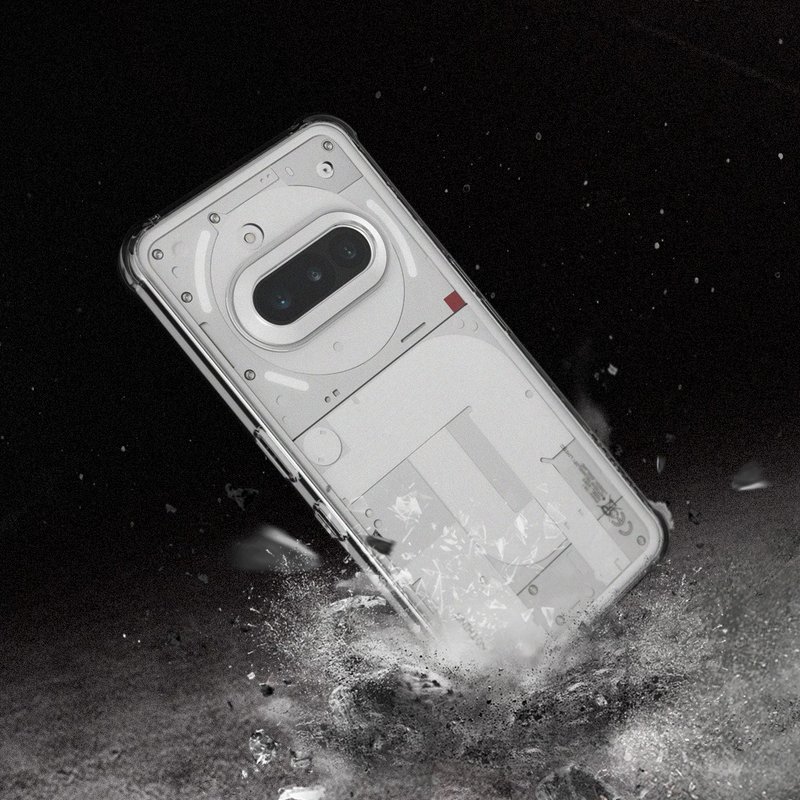 solide 索力得 MOLA Nothing Phone(3a) 防摔雙料保護殼 - 手機殼/手機套 - 其他材質 透明