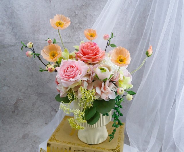 超高級フラワーアレンジメント フェイクフラワー Tha Summer 贈り物に 超高級フラワーアレンジメント フェイクフラワー Tha Summer 贈り物に